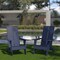 Flash Furniture Navy Modern 2 Slat Back Adirondack Chairs, PK2 2-JJ-C14509-NV-GG - alternate 1